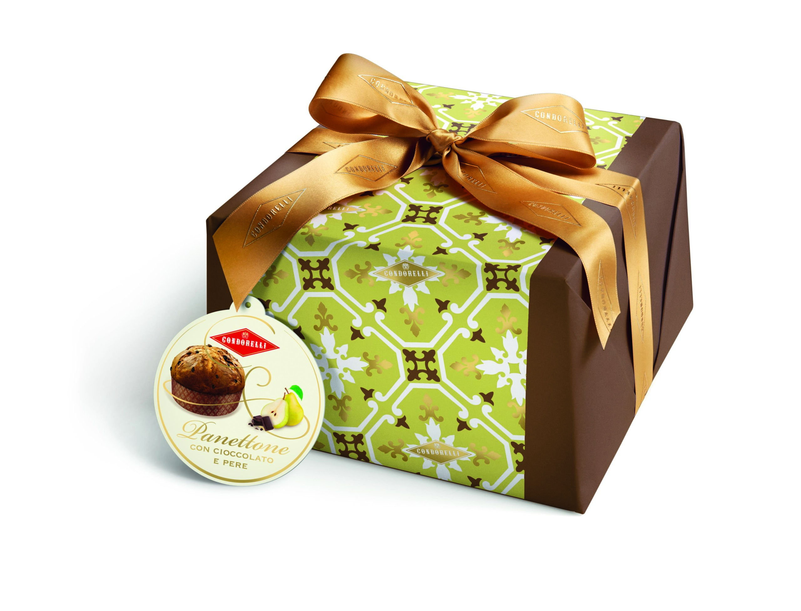 Panettone pere e cioccolato