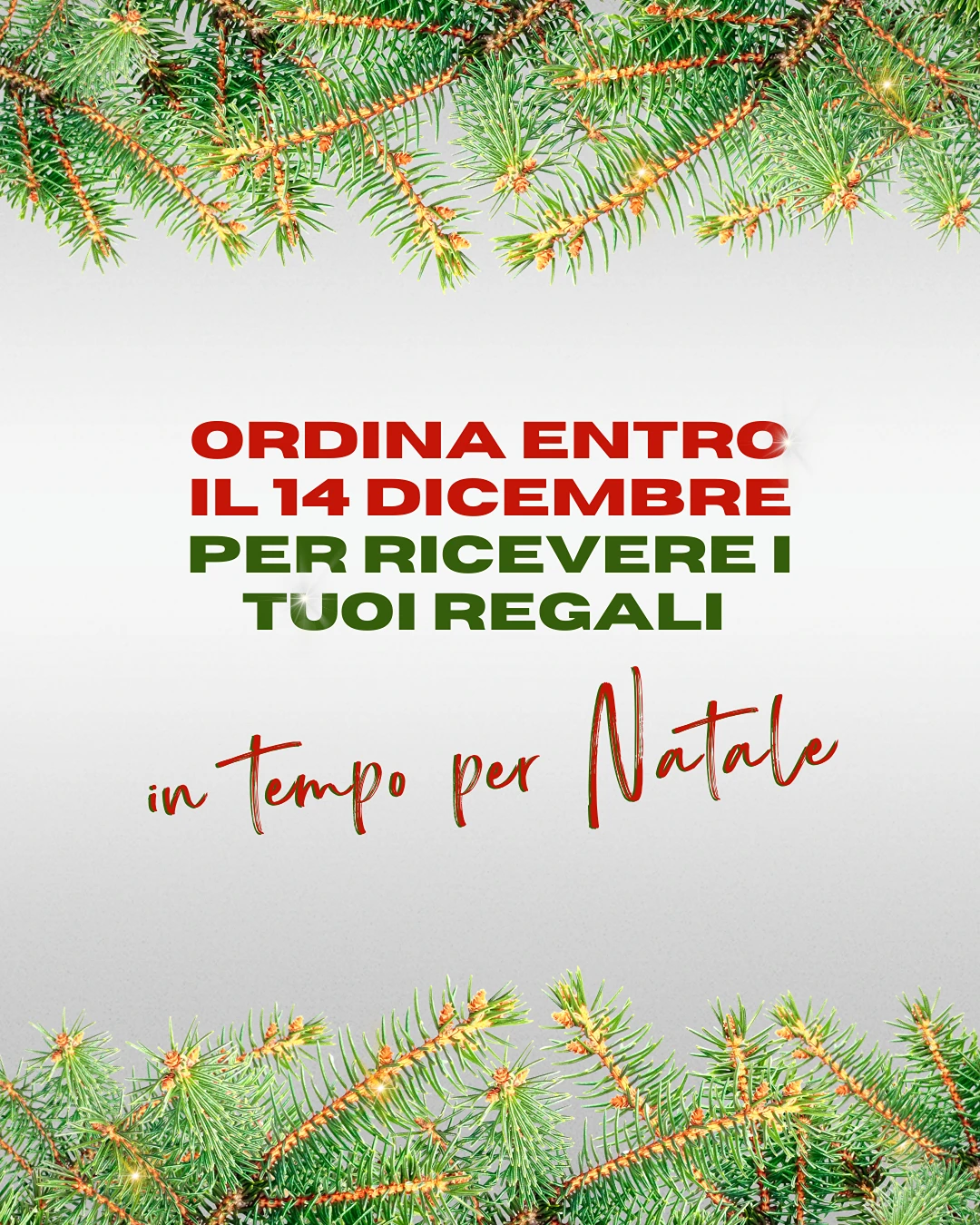 pop up ordina entro 14