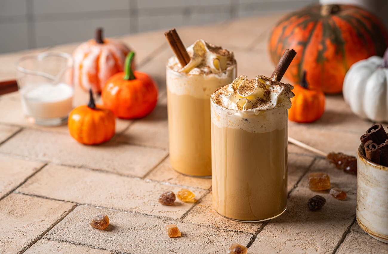 pumpkin spice latte di mandorla condorelli